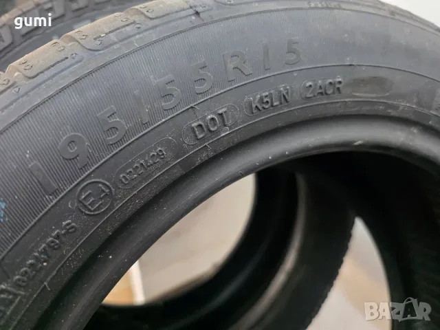 1бр лятна гума 195/55/15 DUNLOP L06644 , снимка 2 - Гуми и джанти - 56079257