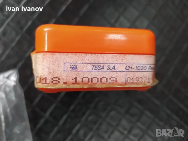 Tesa индикатор с чупещо краче, снимка 2 - Шублери - 56075874