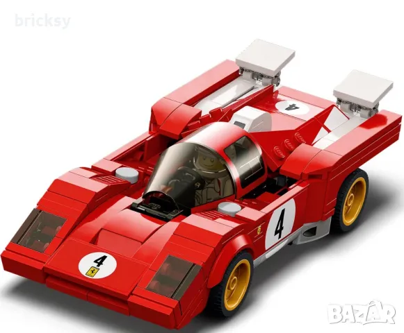 Нов LEGO Speed Champions 76906 - 1970 Ferrari 512 M Ферари 512 М, снимка 5 - Конструктори - 48352467