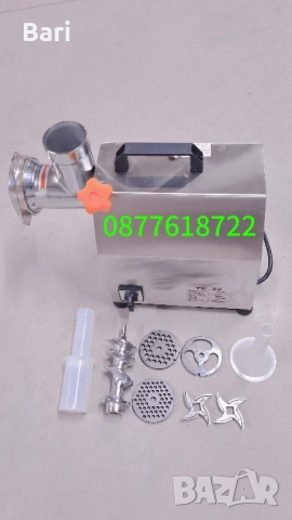 Професионална машина за мелене на месо Месомелачка ТК-22, снимка 2 - Месомелачки - 42080071