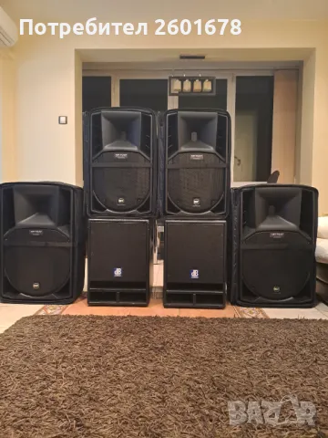 Активни , почти неизползвани субуфери db OPERA SUB 12 ,с вграден кросовър , rcf ART 712 - A MK 4 , r, снимка 1