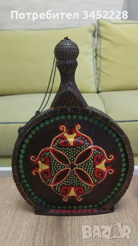 бъклица дървена за колекционери отлична 