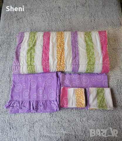 Спален комплет с юрган и чаршафи