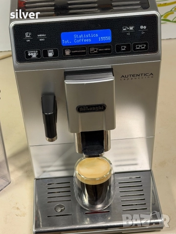 Кафемашина кафе автомат delonghi AUTENTICA с гаранция, снимка 8 - Кафемашини - 52942526