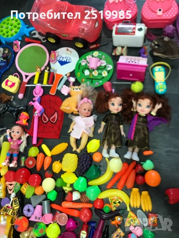 Огромен човал с 268 пластмасови играчки, снимка 4 - Други - 52624281