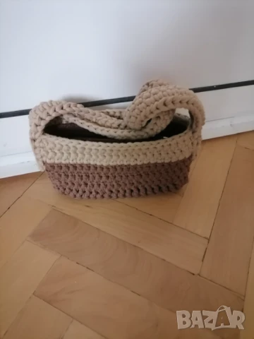 Прекрасни плетени чанти, снимка 14 - Чанти - 51023675