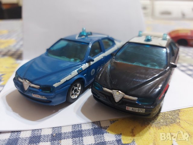 alfa 156 carabinieri 1/43 scale Italy, снимка 7 - Колекции - 30150576