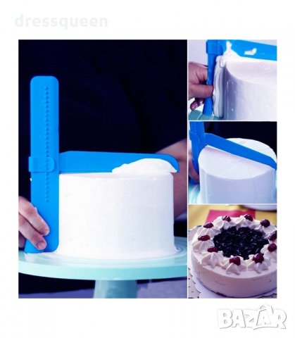 2891 Уред за заглаждане на торта, регулируем, снимка 3 - Аксесоари за кухня - 34267147