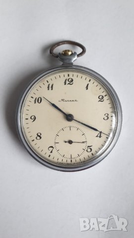 Стар джобен часовник - Мълния, снимка 7 - Антикварни и старинни предмети - 44490396