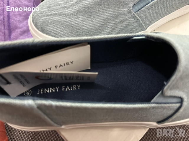 Нови светлосини ежедневни обувки на Jenny Fairy, снимка 3 - Дамски ежедневни обувки - 52027438
