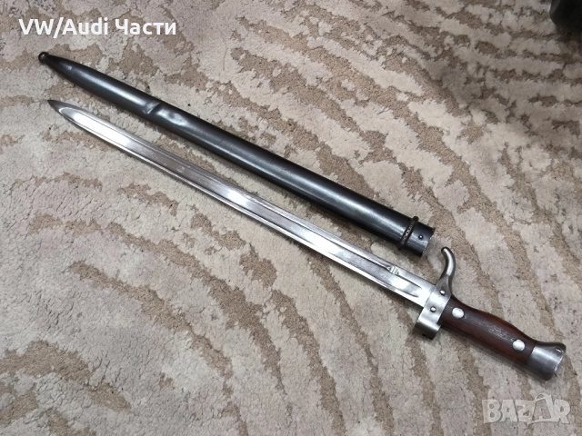 Френски щик нож байонет Бертие еднакви номера , снимка 2 - Антикварни и старинни предмети - 52249792