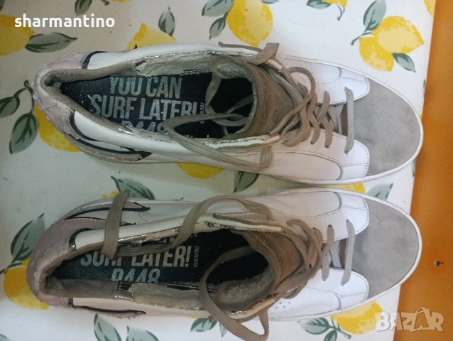 P 448 кожени сникърси N 41 - 22 лв, снимка 6 - Маратонки - 52762108