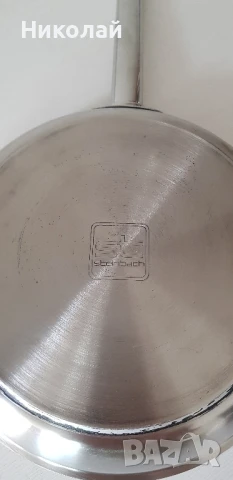 професионален стоманен тиган Stainbach, снимка 11 - Съдове за готвене - 51015262