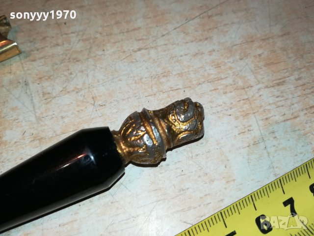 нож с кания от франция 0211211931, снимка 5 - Антикварни и старинни предмети - 34673650