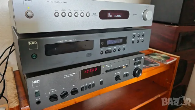 сет NAD - ресивър,CD, тунер, снимка 4 - Аудиосистеми - 55737905