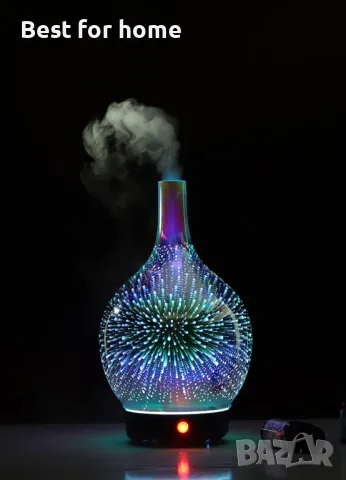 Ултразвуков дифузер за етерични масла, овлажнител  Widewise, снимка 5 - Овлажнители на въздух - 49648846