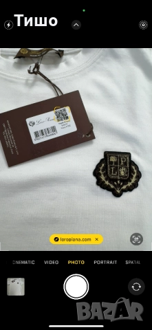 Loro Piana-Чисто нова оригинална дамска тениска М, снимка 1