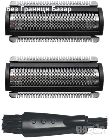 Нови Сменяеми фолио ножове Icetop за Manscaped 5.0 Ultra 2 броя + четка