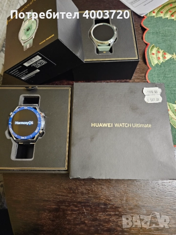 Продавам часовници Huawei Watch Ultimate Voyage и HUAWEI GT 6 Green, снимка 2 - Мъжки - 52908091
