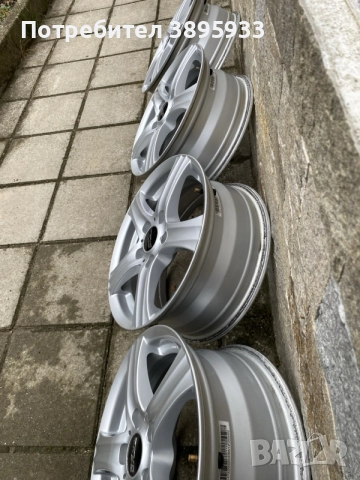 Оригинални джанти OXXO Charon VW 15”, снимка 4 - Гуми и джанти - 56279178