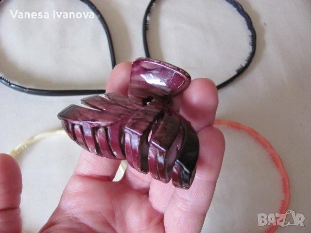 Лот 4 диадемки и 1 шноличка - от по-старо време, снимка 2 - Аксесоари за коса - 41486554