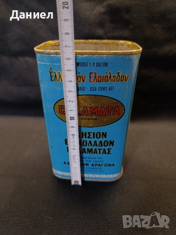 Стара метална кутия, снимка 6 - Антикварни и старинни предмети - 51669016