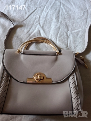 нова сива малка дамска чанта, снимка 2 - Чанти - 52177150
