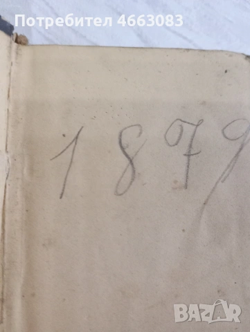 Много стара малка библия. 1879г., снимка 2 - Антикварни и старинни предмети - 53031308