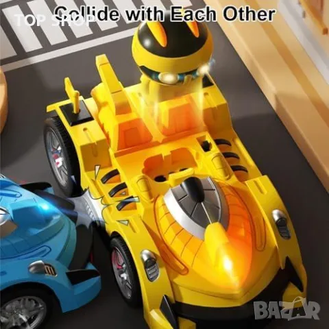 Нови 2 броя Дистанционно Управляеми Картинг Коли с Музика и Светлини, снимка 3 - Коли, камиони, мотори, писти - 49498098