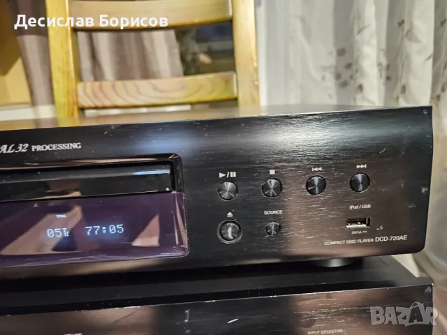 Denon PMA 720AE+Denon DCD 720AE, снимка 6 - Ресийвъри, усилватели, смесителни пултове - 49392755