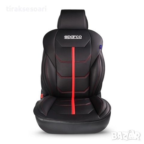 Подложка за седалка Sparco RED – комфорт и стил за вашия автомобил, снимка 2 - Аксесоари и консумативи - 52012413