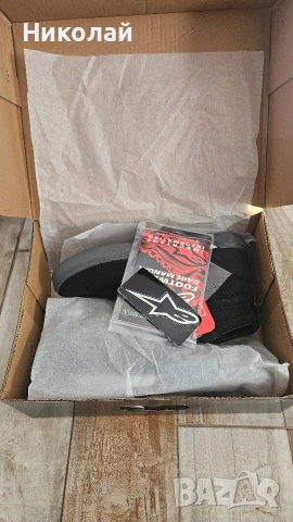 Чисто нови Мото кецове ALPINESTARS номер 45,5/12, снимка 8 - Аксесоари и консумативи - 53743171