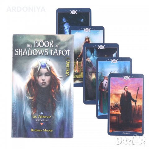 The Book of Shadows Tarot - карти Таро, снимка 7 - Езотерика - 35818185
