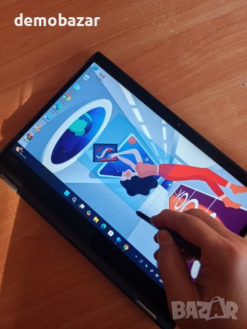 13.3'FHD 4G IPS Touch  Lenovo Yoga Core™i7-8th/16GB DDR4/256GB SSD NVMe, снимка 2 - Лаптопи за работа - 53132236