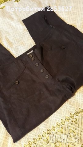 DKNY Панталон с джобове/вълна, снимка 2 - Панталони - 34230449
