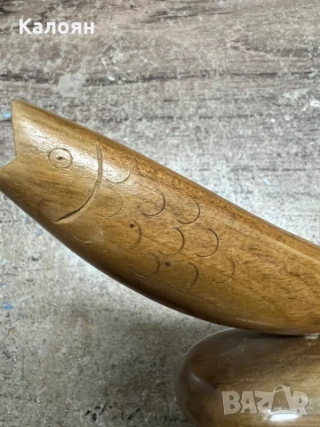 Дървена пластика златната рибка, снимка 2 - Други - 50529861