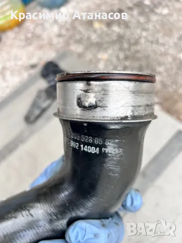 Маркуч AGR интеркулер за Мерцедес Ц-класа W203.A2035280582, снимка 4 - Части - 47489079