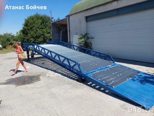 МОБИЛНА РАМПА 8 тона, 10 тона, 12 тона, 15 тона, 18 тона, снимка 5 - Други машини и части - 50385374