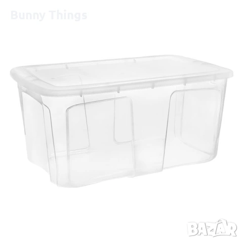 Пластмасова кутия за съхранение, прозрачна, различни размери, снимка 3 - Други стоки за дома - 53417532