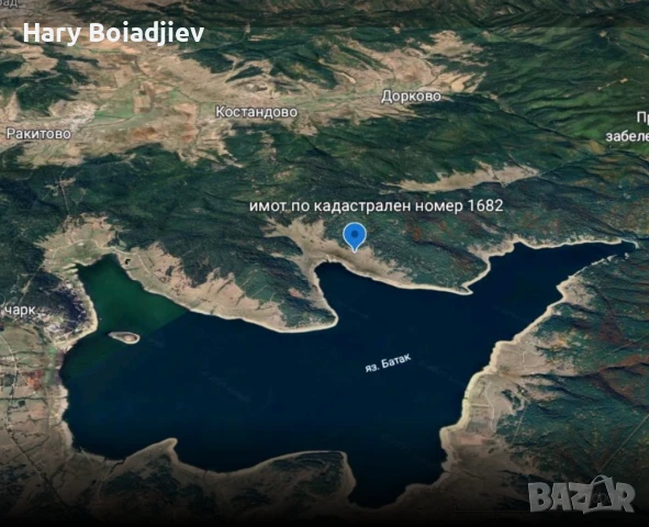 парцел на яз.Батак, Костандовски залив, снимка 2 - Парцели - 51246154