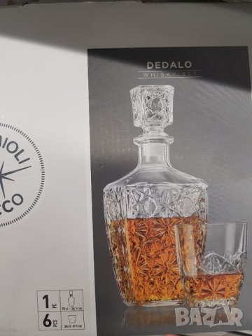 Шише и 6 чаши, снимка 3 - Чаши - 42643498