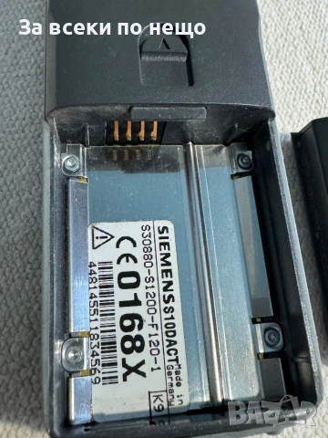 РЯДЪК Ретро GSM Siemens S10d active, снимка 10 - Siemens - 53460054