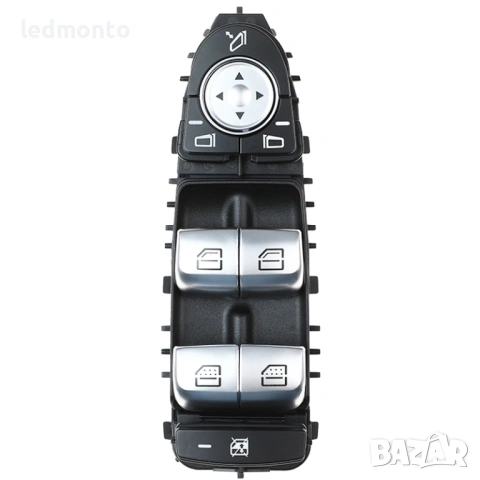 Главен бутон за врати, прозорци и огледала Mercedes W205 S205, снимка 3 - Части - 53865020