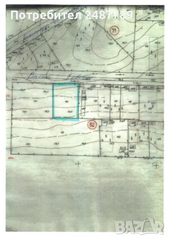 Предоставяне за ползване на урегулиран поземлен имот