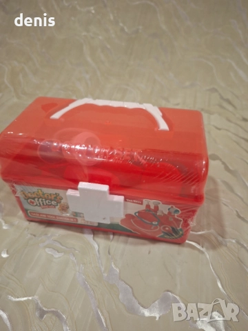 Детски комплект за игра с куфар с лекар - червен, снимка 4 - Образователни игри - 52868632