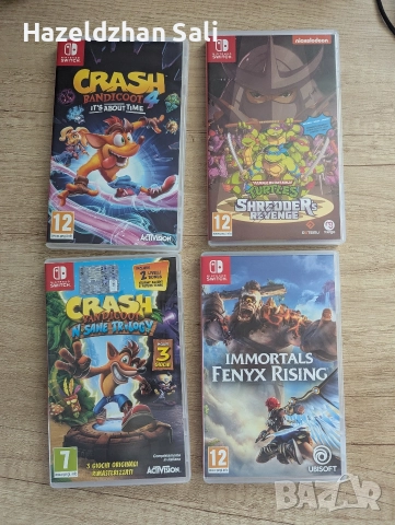 Nintendo Switch + 4 игри + кейс + доп. контролери, снимка 9 - Nintendo конзоли - 52874232