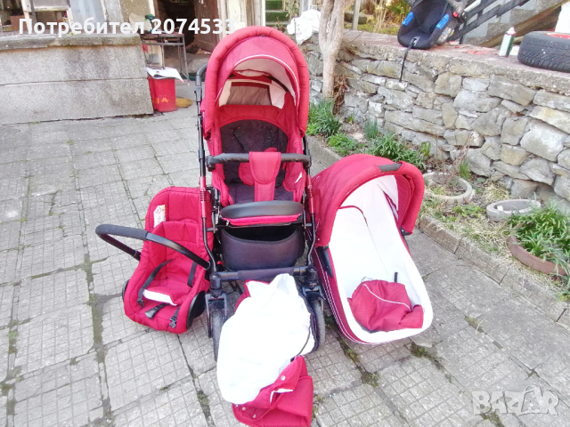 Бебешка количка , снимка 6 - Детски колички - 44612959