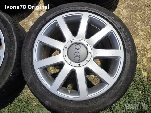 ПРОМО Алуминиеви Джанти за AUDI  5x112 17 цола.Отлично състояние., снимка 5 - Гуми и джанти - 50244194