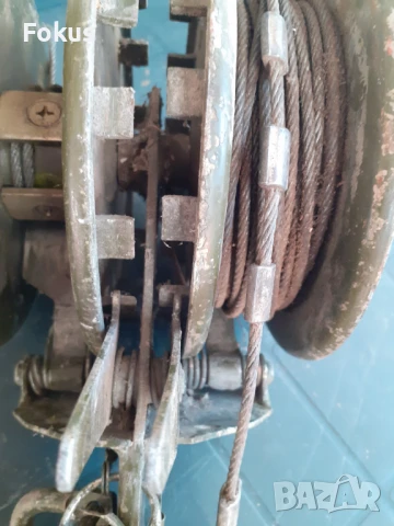 Стара руска военна лебедка с два барабана, снимка 6 - Антикварни и старинни предмети - 50863195