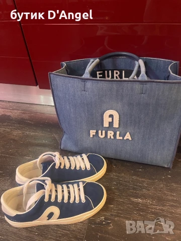 FURLA чанта и обувки, снимка 10 - Чанти - 50981138